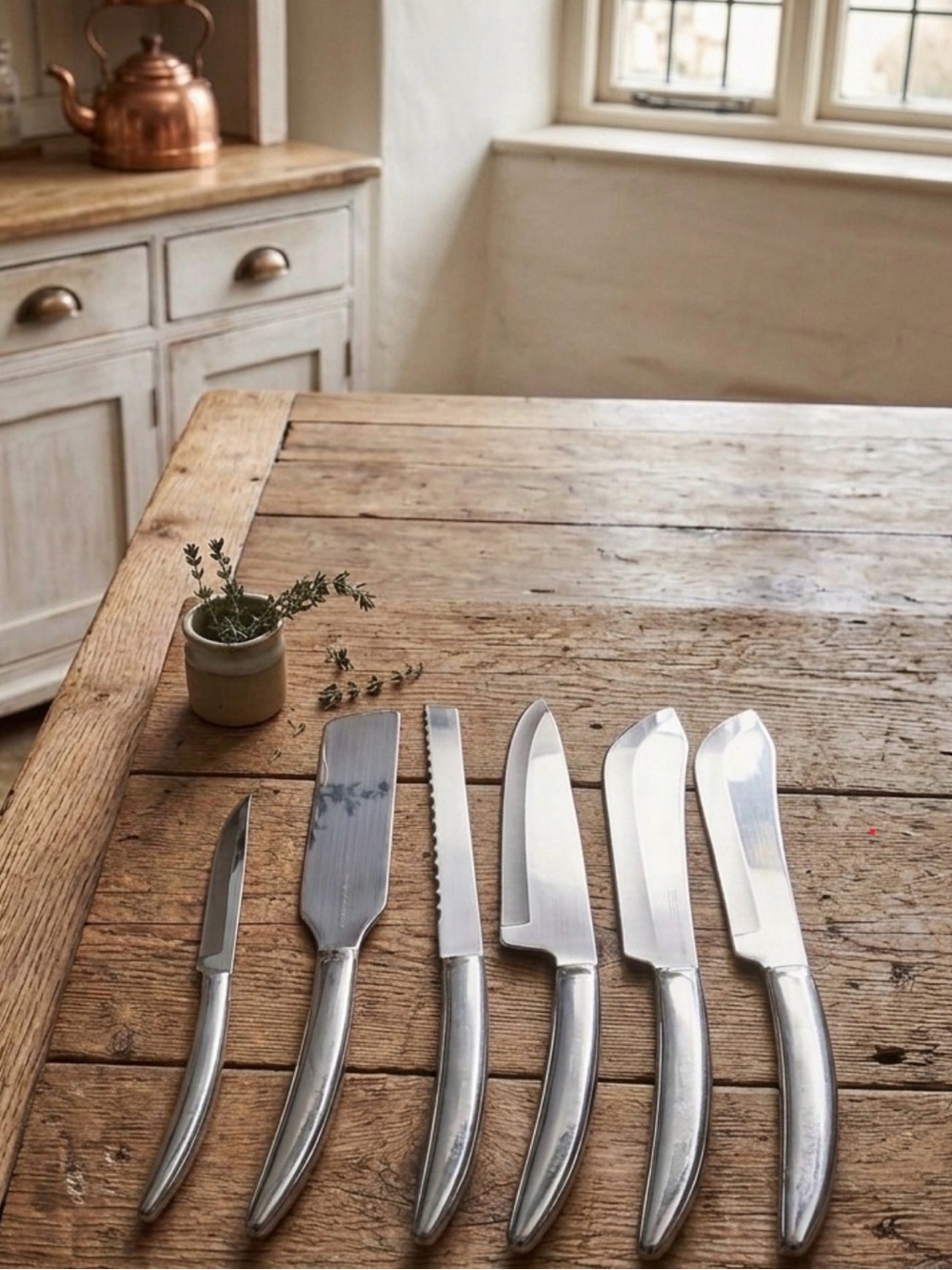 SALADMASTER STAINLESS STEEL KNIVES